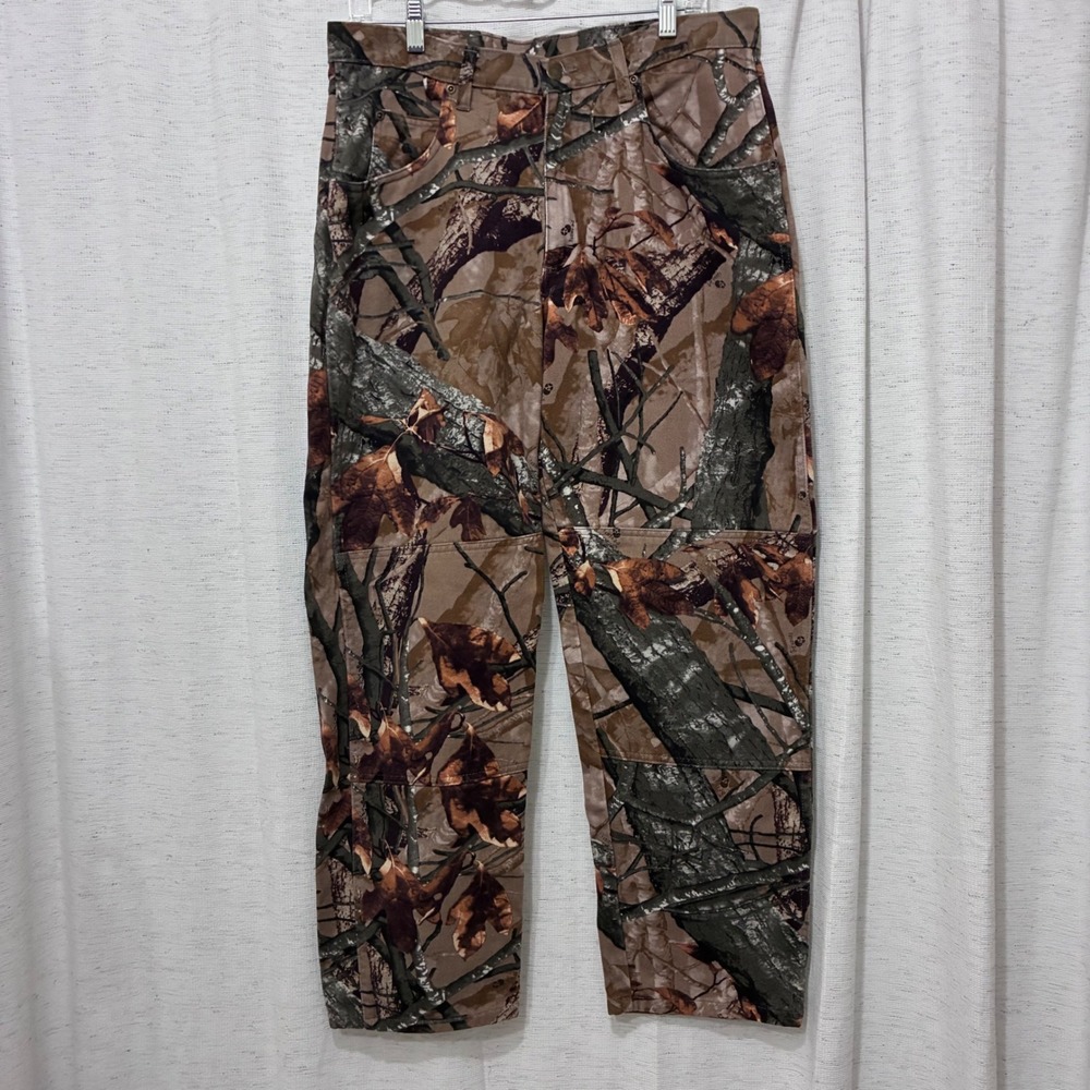Wrangler Authentic Jeans Mens 34x30 Camo Fusion Real Tree Hunting Pants